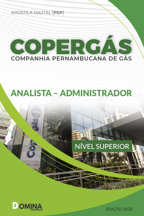 Apostila Digital COPERGAS 2023 Analista Administrador