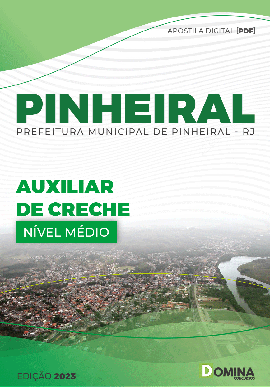 Apostila Concurso Pref Pinheiral RJ 2023 Auxiliar Creche