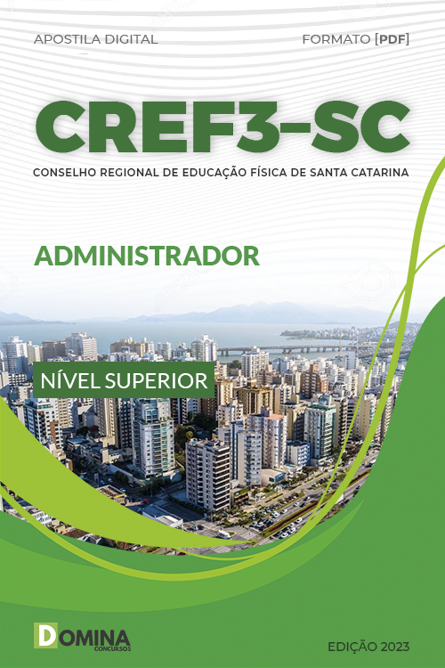 Apostila Digital Concurso CREF 3 SC 2023 Administrador