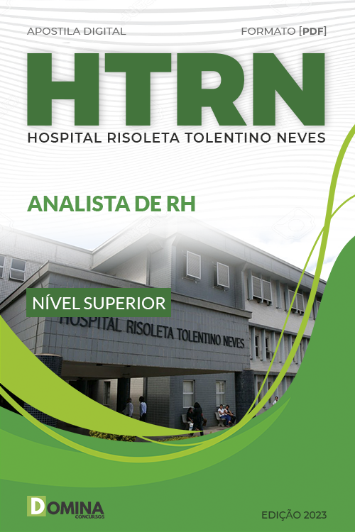 Apostila Digital Concurso HRTN MG 2023 Analista RH
