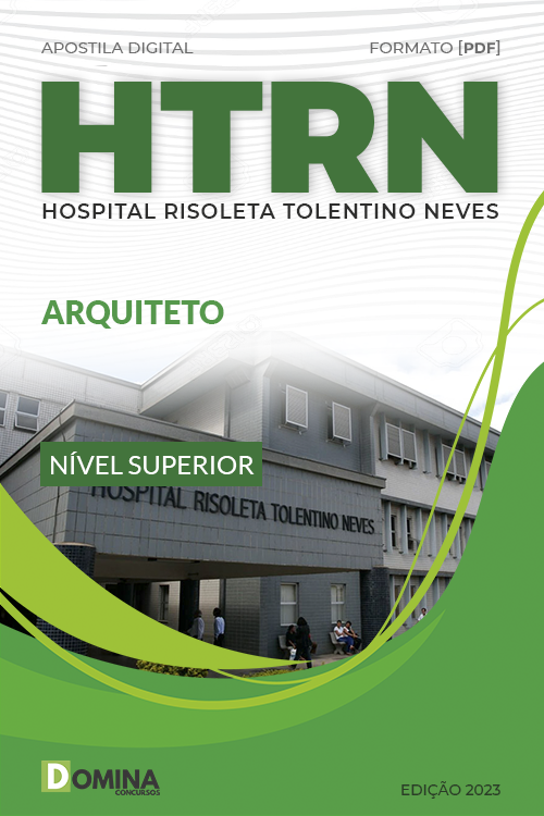 Apostila Digital Concurso HRTN MG 2023 Arquiteto