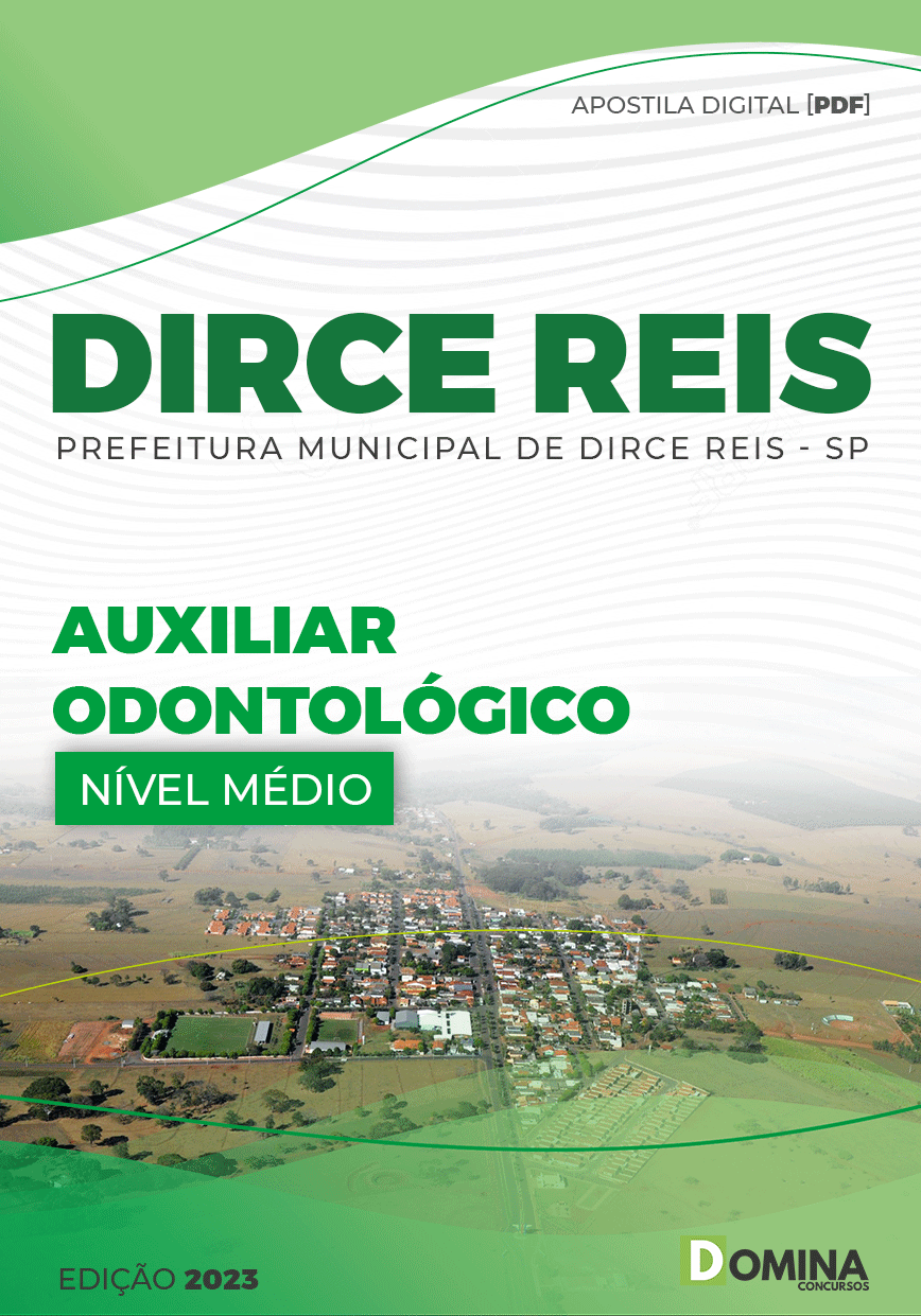 Apostila Digital Pref Dirce Reis SP 2023 Auxiliar Odontológico