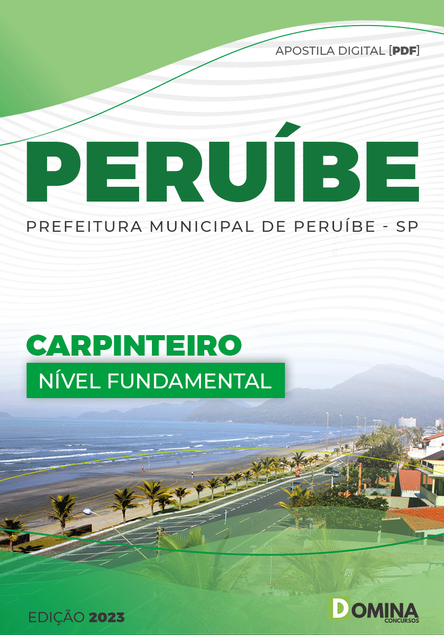 Apostila Pref Estância Balneária Peruíbe SP 2023 Carpinteiro