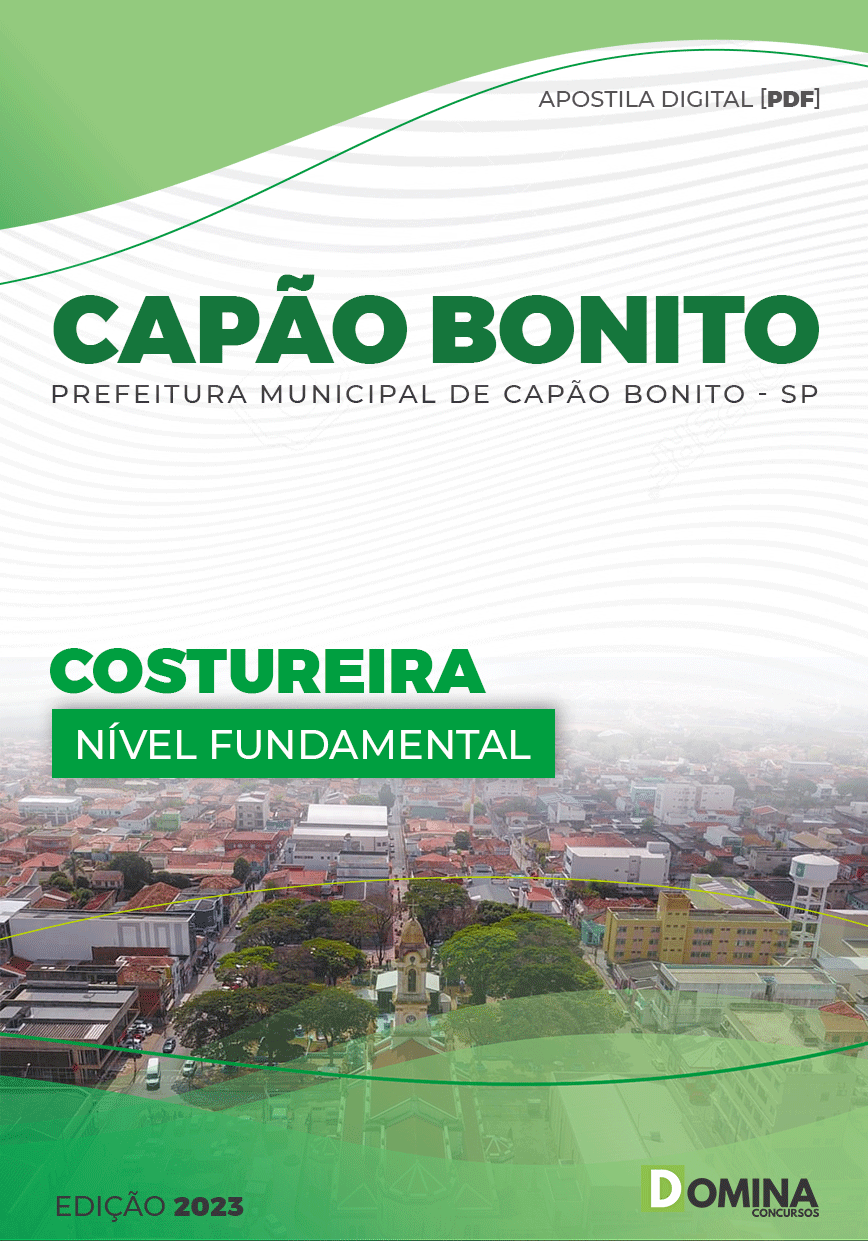 Apostila Digital Pref Capão Bonito SP 2023 Costureira