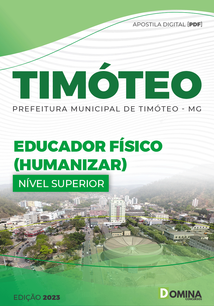 Apostila Pref Timóteo MG 2023 Educador Físico Humanizar