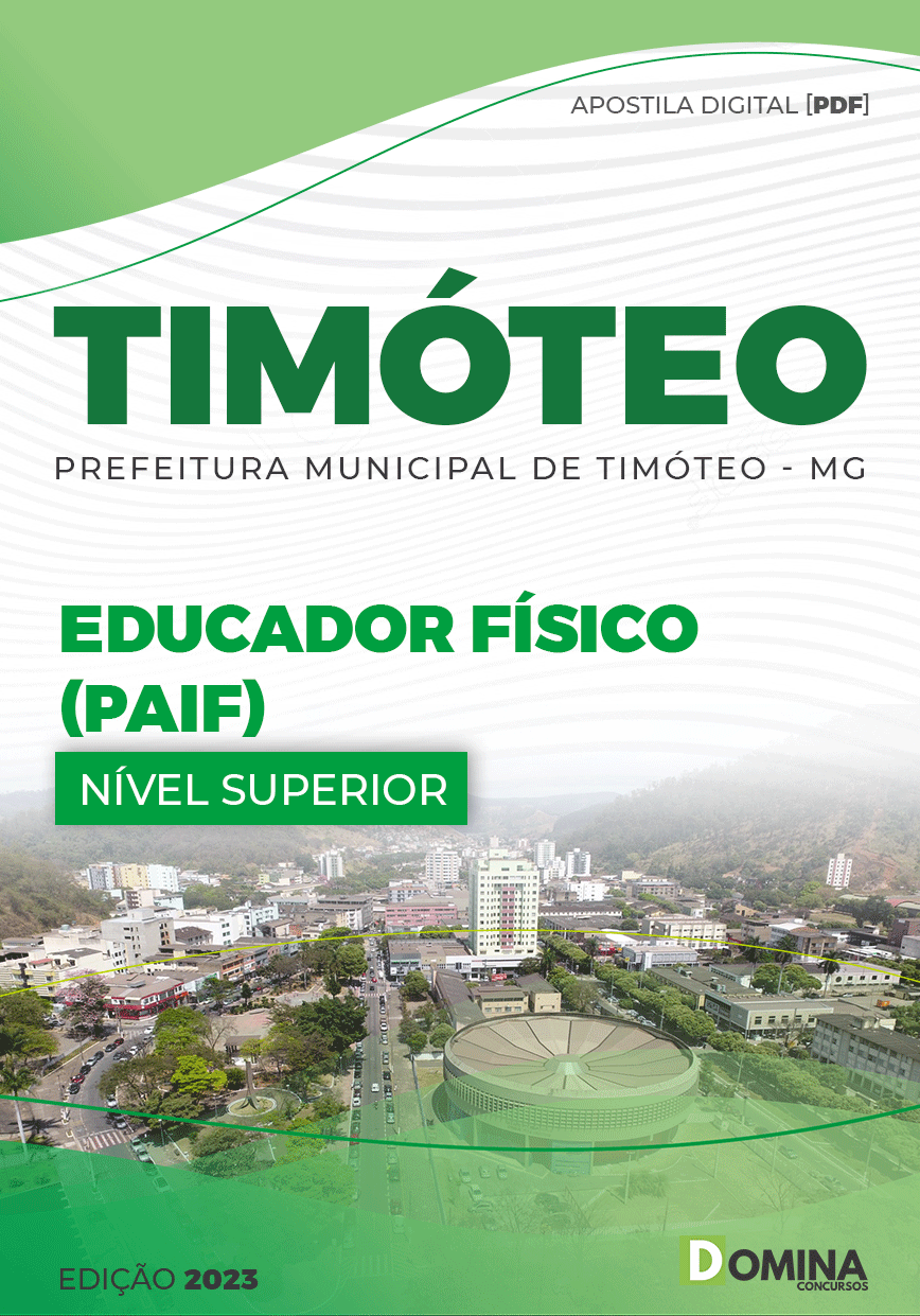Apostila Seletivo Pref Timóteo MG 2023 Educador Físico PAIF