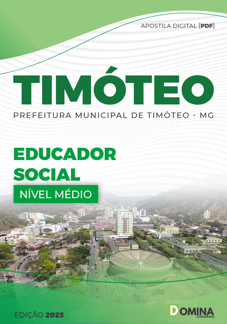 Apostila Seletivo Pref Timóteo MG 2023 Educador Social