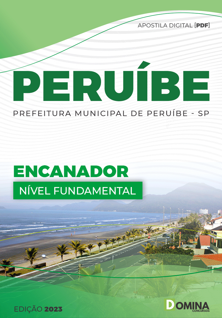 Apostila Pref Estância Balneária Peruíbe SP 2023 Encanador