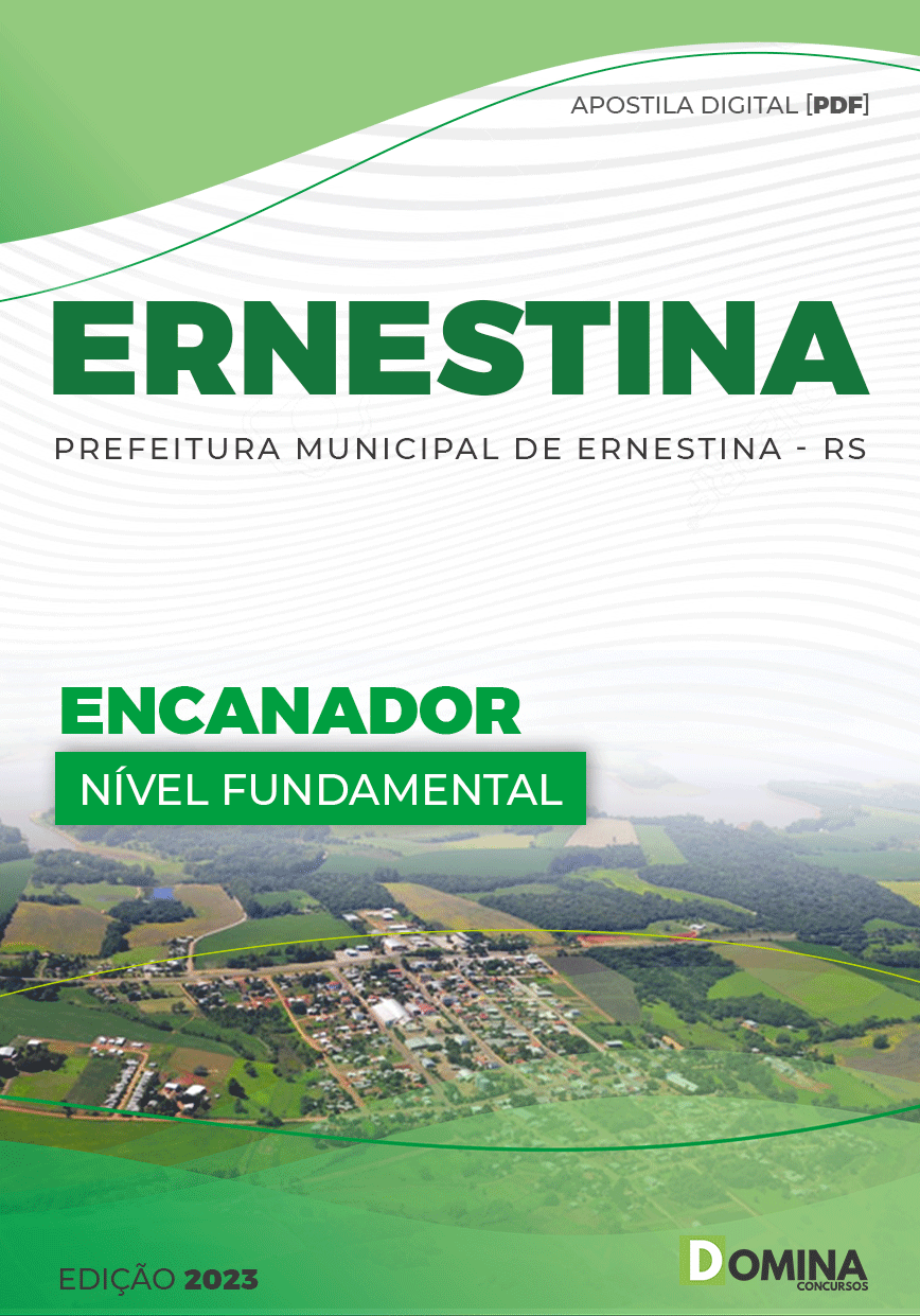 Apostila Concurso Pref Ernestina RS 2023 Encanador