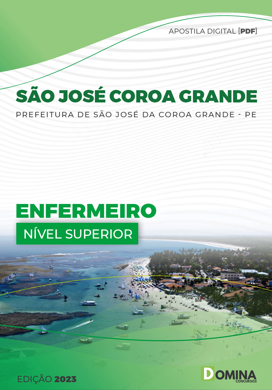 Apostila Pref São José Coroa Grande PE 2023 Enfermeiro PSF