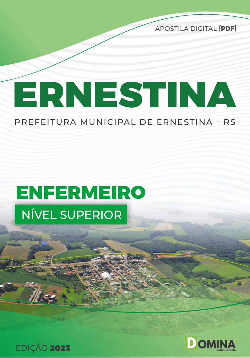 Apostila Concurso Pref Ernestina RS 2023 Enfermeiro