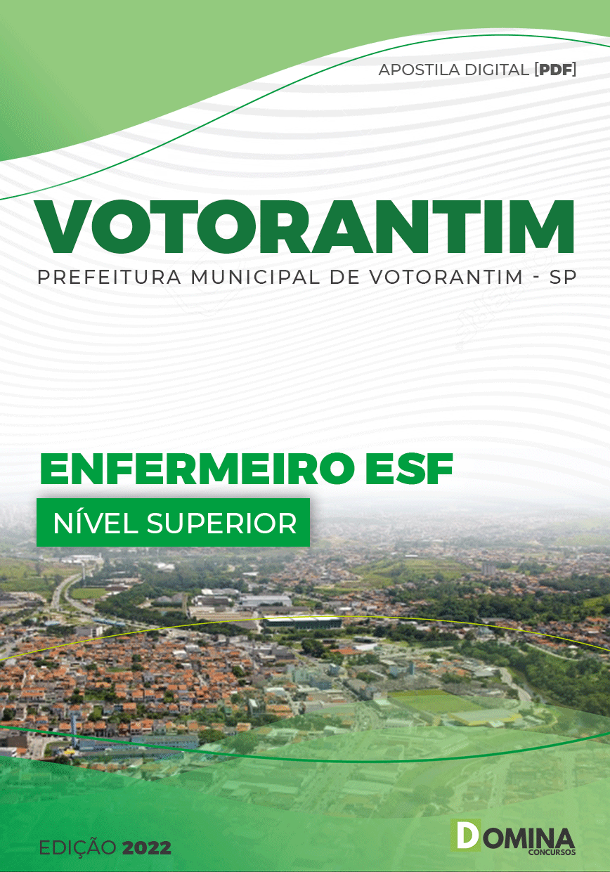 Apostila Pref Votorantim SP 2022 Enfermeiro ESF