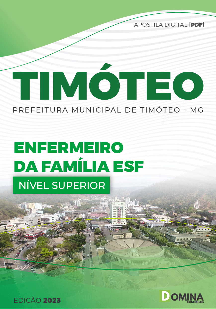 Apostila Pref Timóteo MG 2023 Enfermeiro da Família ESF