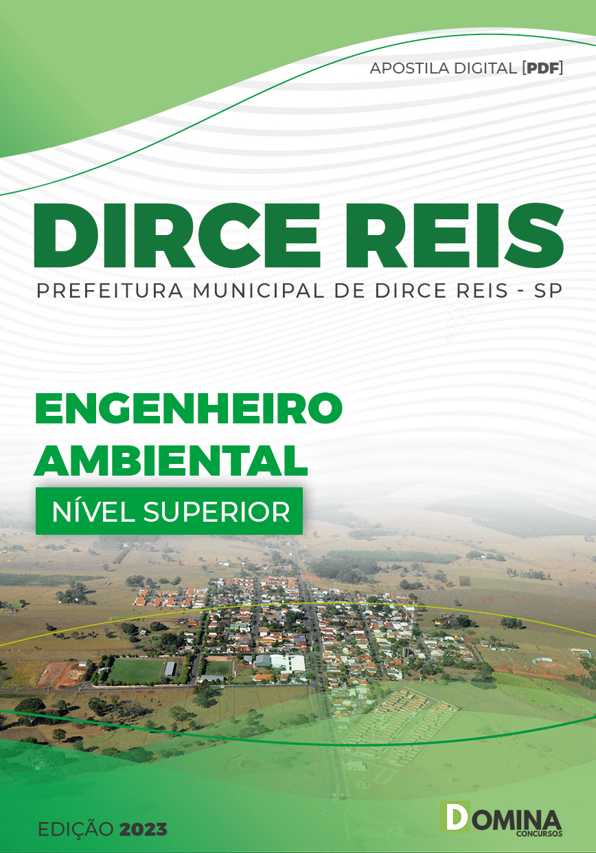 Apostila Pref Dirce Reis SP 2023 Engenheiro Ambiental
