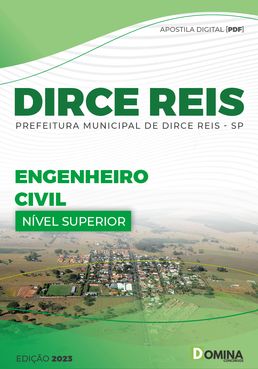 Apostila Digital Pref Dirce Reis SP 2023 Engenheiro Civil