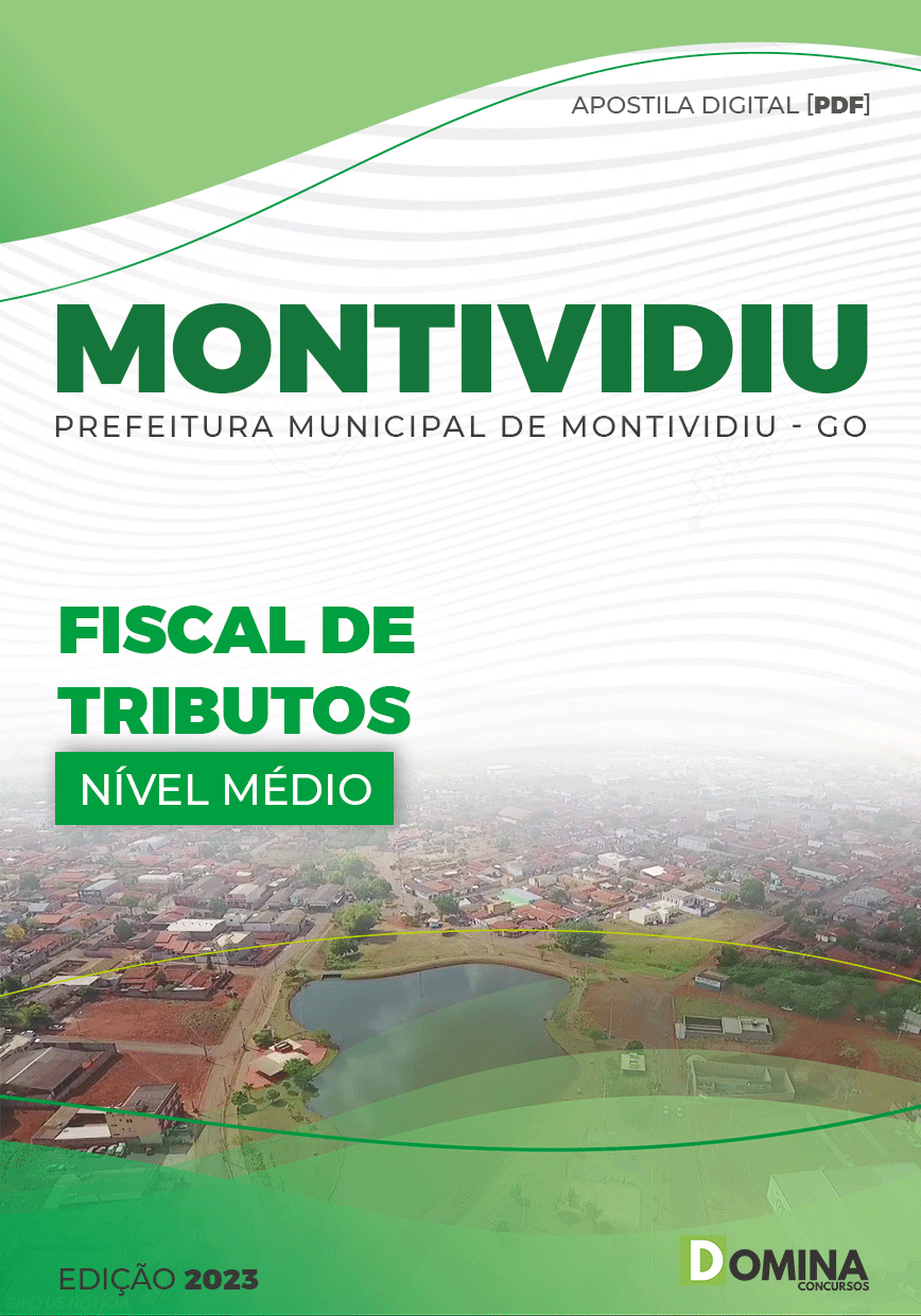 Apostila Digital Pref Montividiu GO 2023 Fiscal Tributos