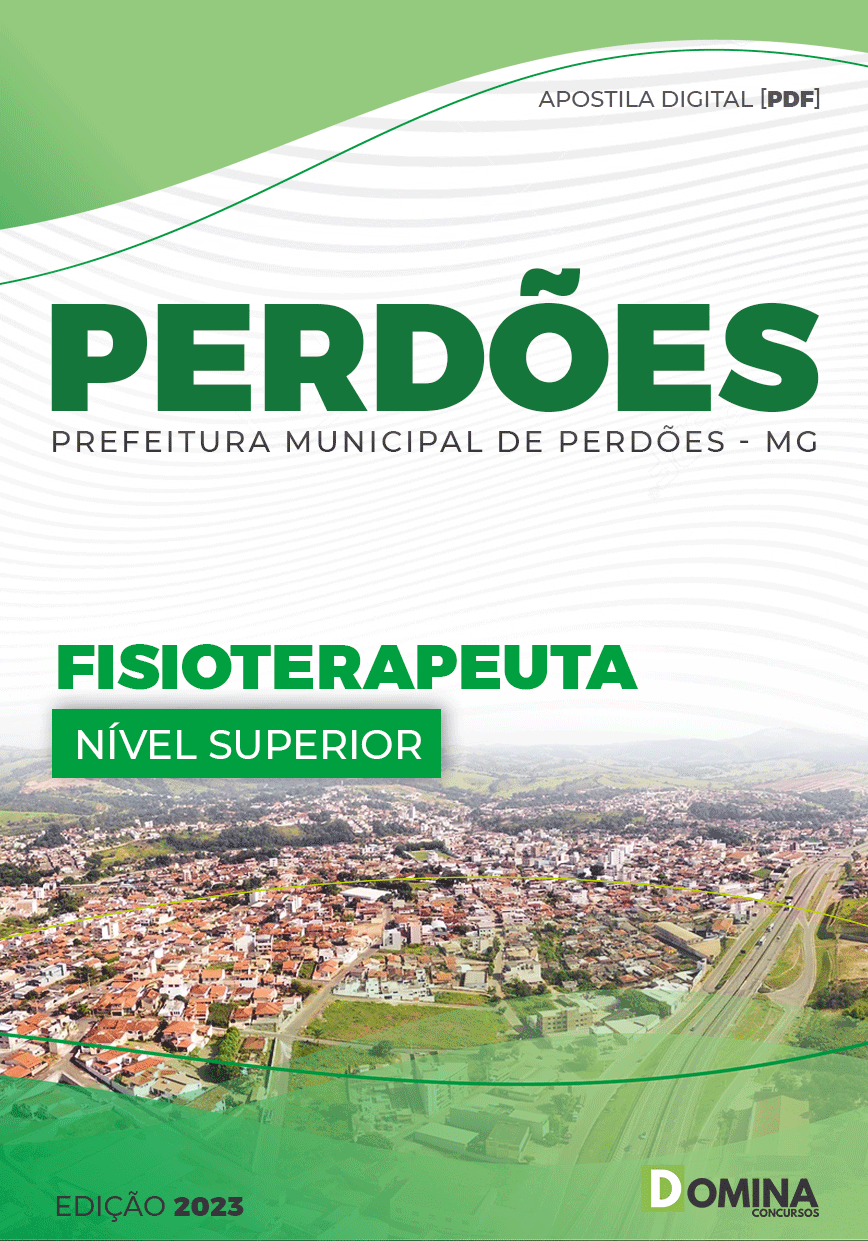 Apostila Digital Pref Perdões MG 2023 Fisioterapeuta