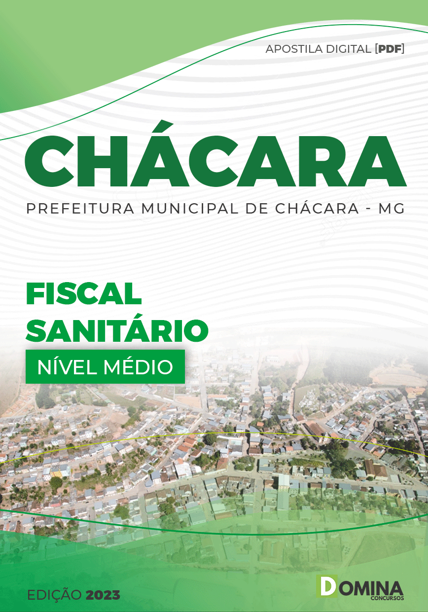 Apostila Concurso Pref Chácara MG 2023 Fiscal Sanitário