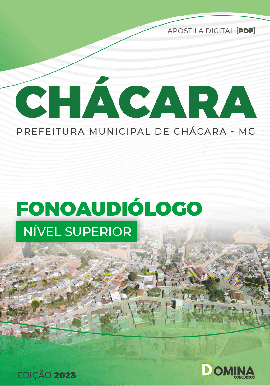 Apostila Concurso Pref Chácara MG 2023 Fonoaudiólogo