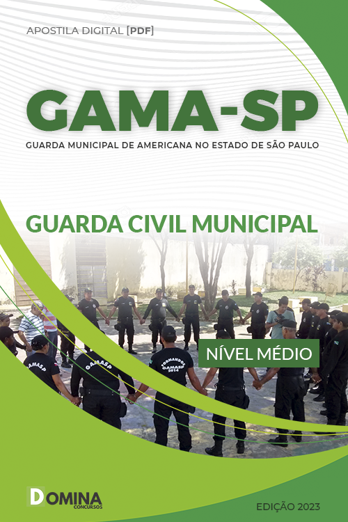 Apostila Guarda Municipal Americana SP 2023 Guarda Civil Municipal
