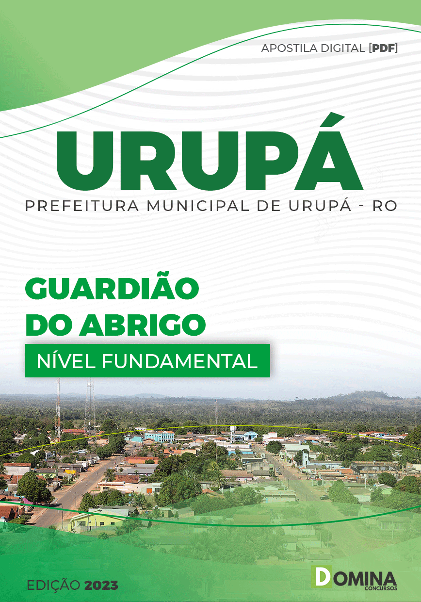 Apostila Digital Pref Urupá RO 2023 Guardião Abrigo