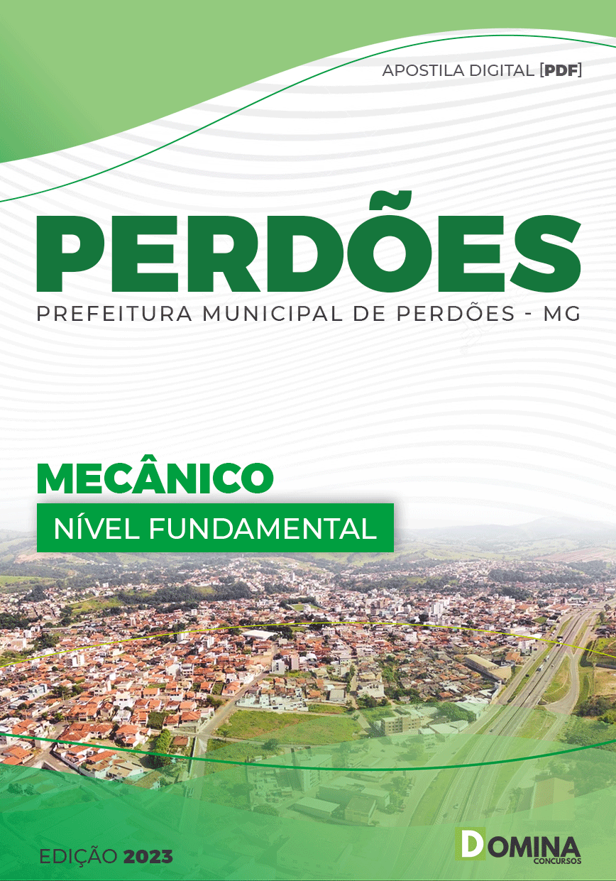 Apostila Concurso Pref Perdões MG 2023 Mecânico