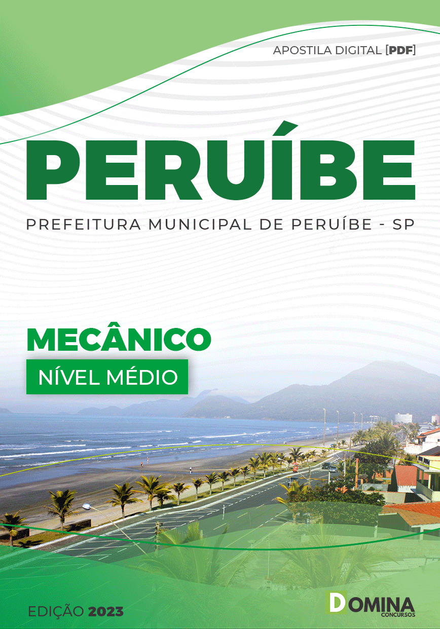 Apostila Pref Estância Balneária Peruíbe SP 2023 Mecânico