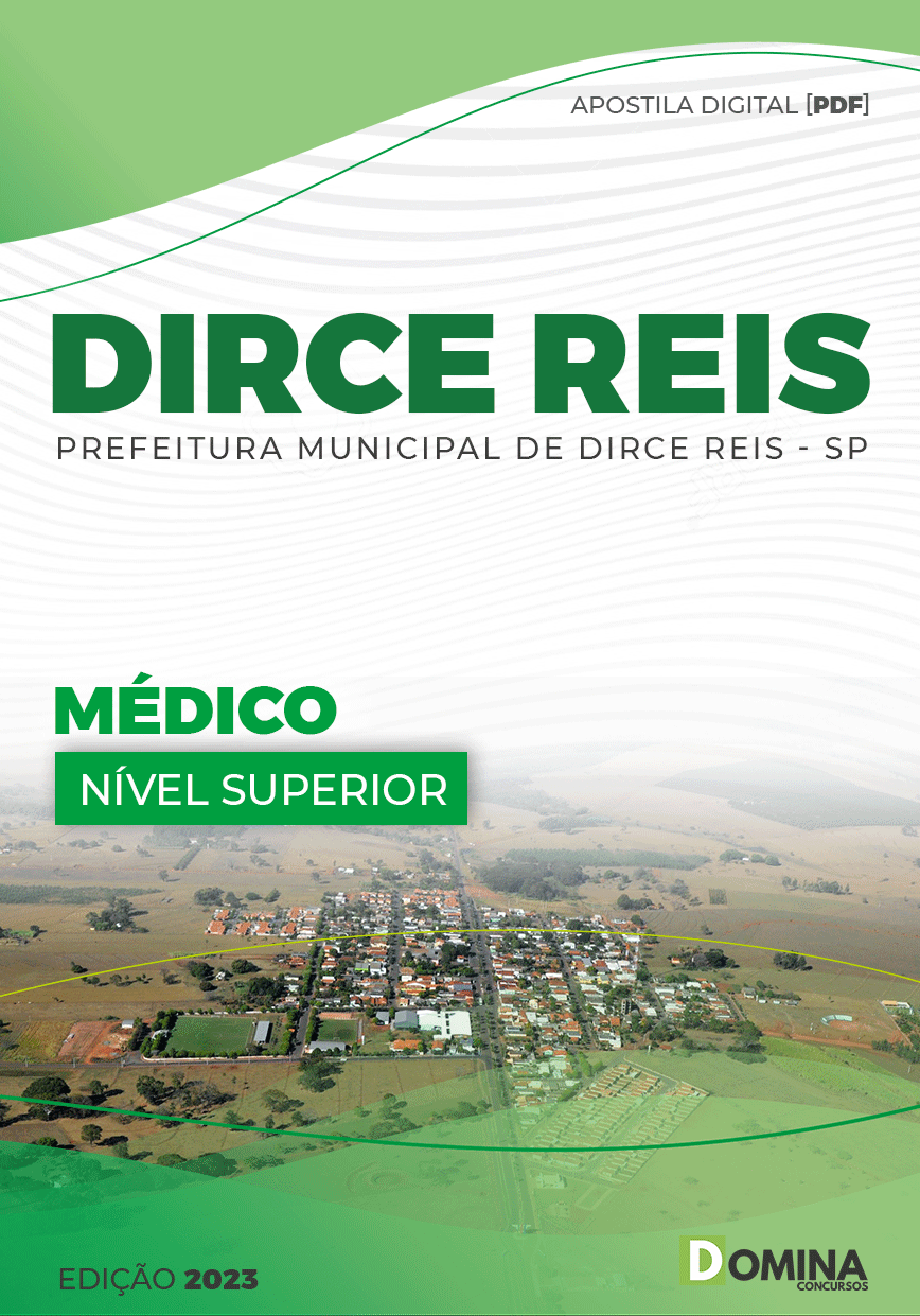 Apostila Concurso Pref Dirce Reis SP 2023 Médico