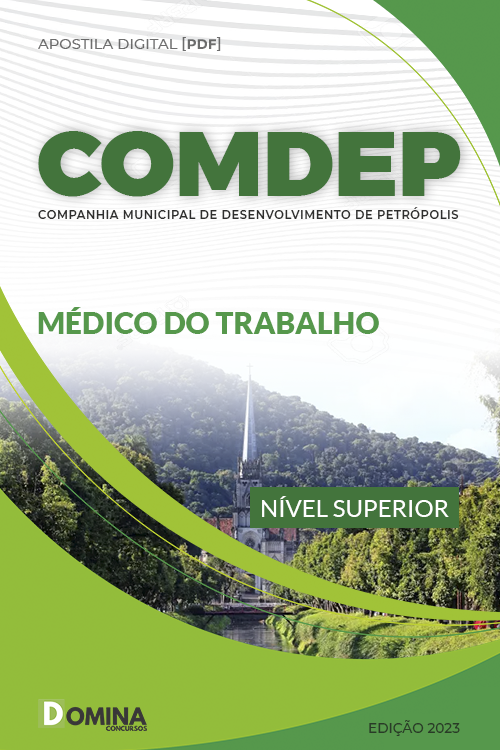 Apostila Digital Concurso COMDEP 2023 Médico Trabalho