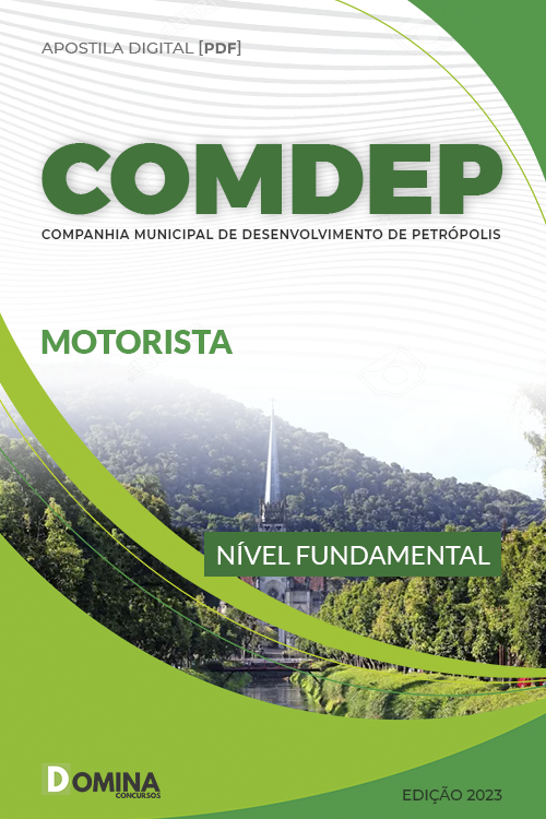 Apostila Digital Concurso COMDEP 2023 Motorista