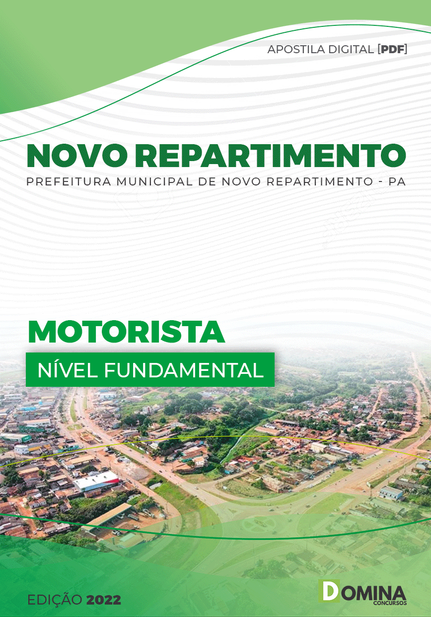 Apostila Pref Novo Repartimento PA 2023 Motorista