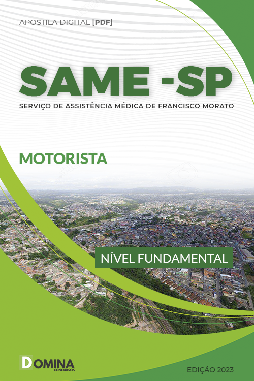 Apostila Digital Concurso SAME SP 2023 Motorista