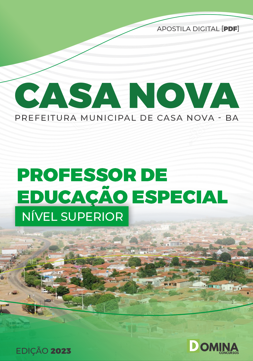 Apostila Pref Casa Nova BA 2023 Professor Educação Especial
