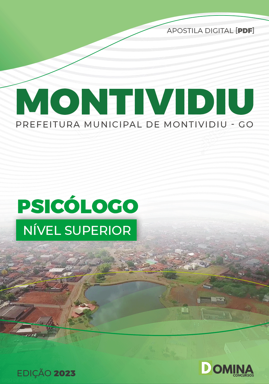 Apostila Digital Pref Montividiu GO 2023 Psicólogo