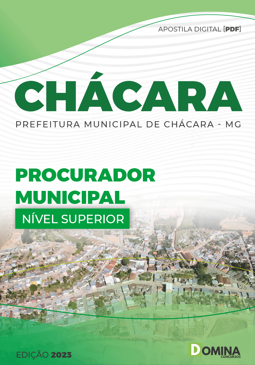 Apostila Pref Chácara MG 2023 Procurador Municipal