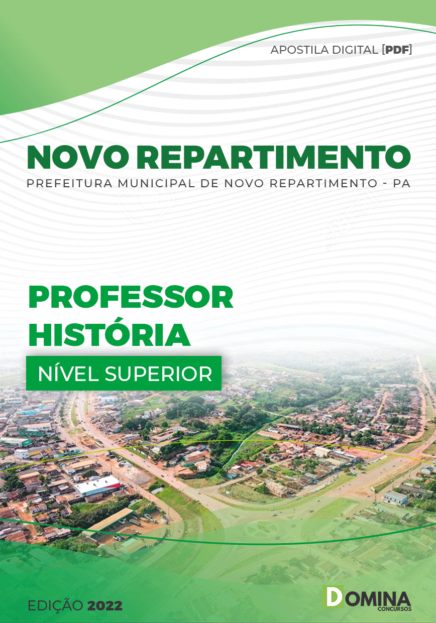 Apostila Pref Novo Repartimento PA 2023 Professor História