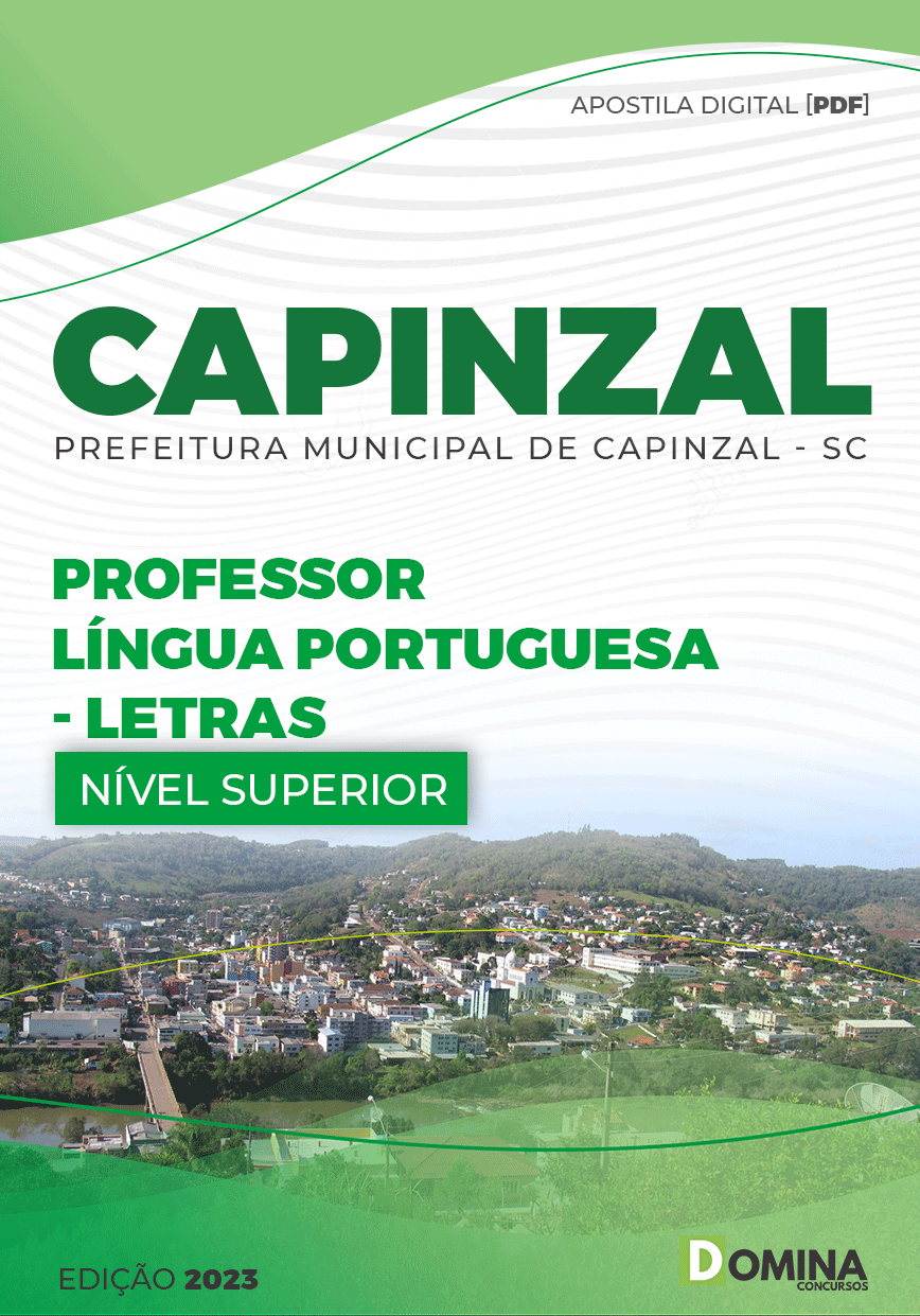 Apostila Pref Capinzal SC 2022 Professor Língua Inglesa