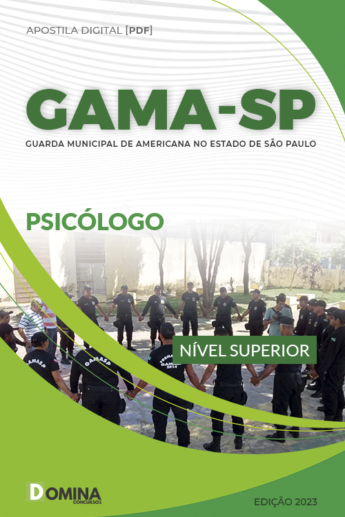 Apostila Guarda Municipal Americana SP 2023 Psicólogo