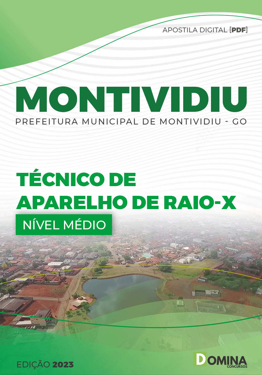 Apostila Pref Montividiu GO 2023 Técnico Aparelho Raio X