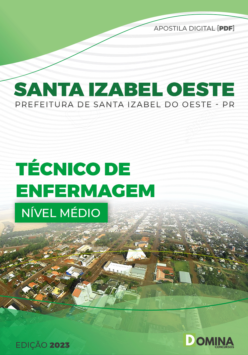 Apostila Pref Santa Izabel Oeste PR 2023 Técnico Enfermagem