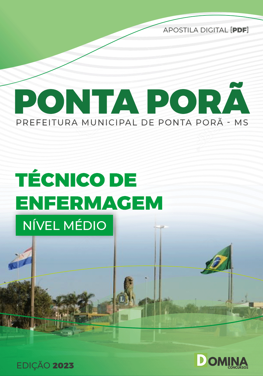 Apostila Pref Ponta Porã MG 2023 Técnico Enfermagem