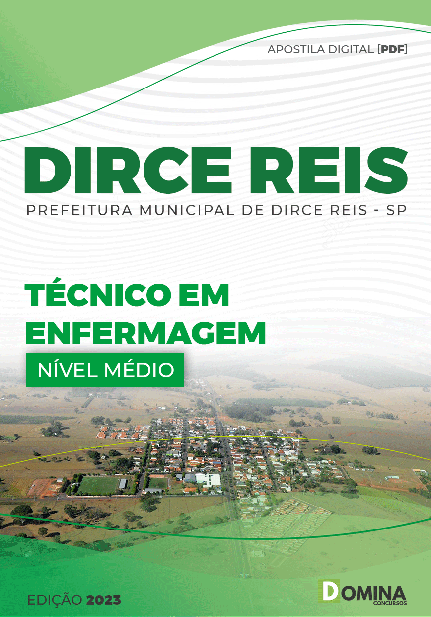 Apostila Digital Pref Dirce Reis SP 2023 Técnico Enfermagem