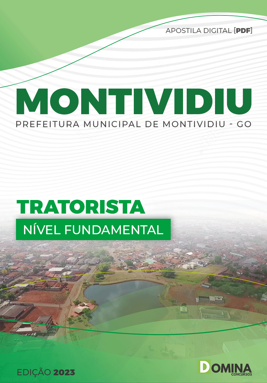 Apostila Concurso Pref Montividiu GO 2023 Tratorista