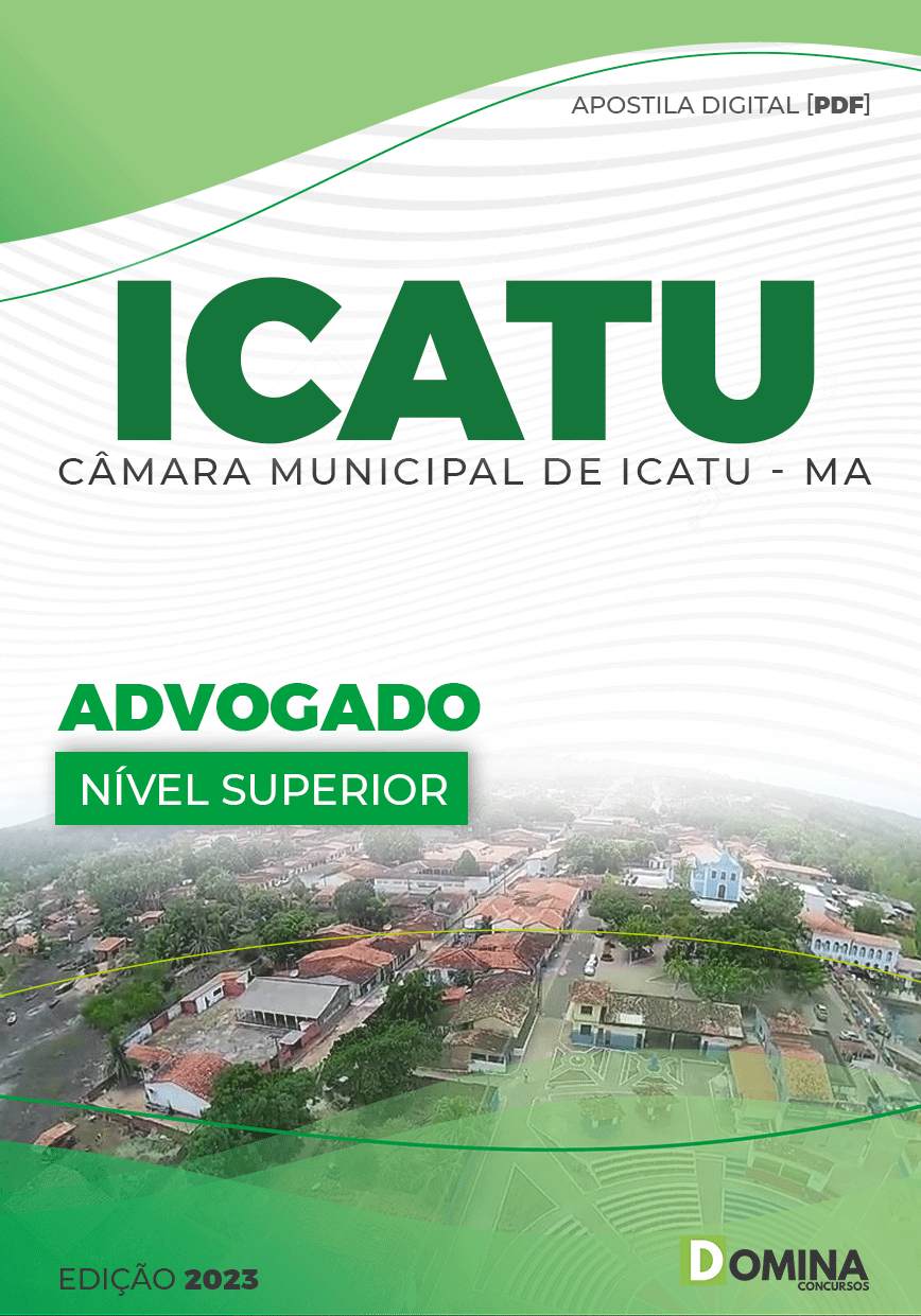Apostila Concurso Câmara Icatu MA 2023 Advogado