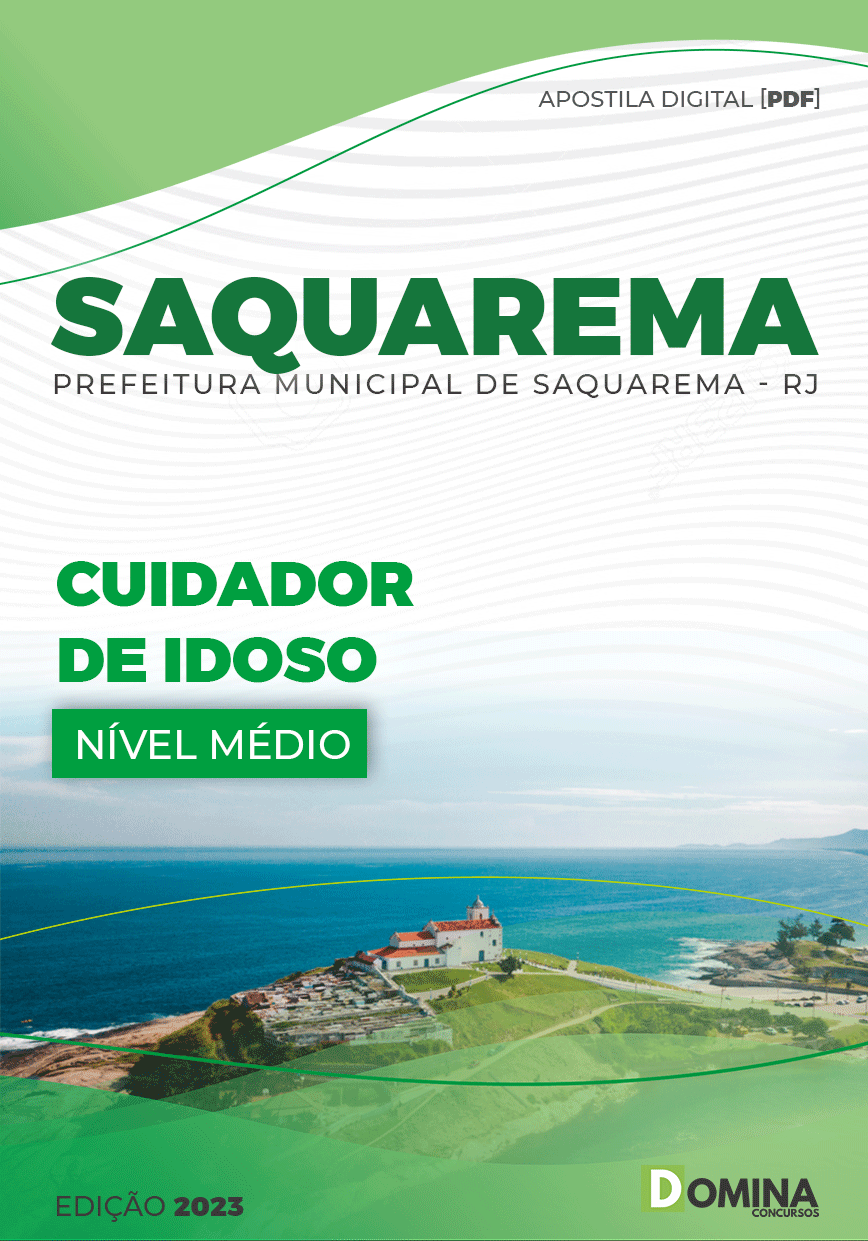 Apostila Concurso Pref Saquarema RJ 2023 Cuidador de Idoso