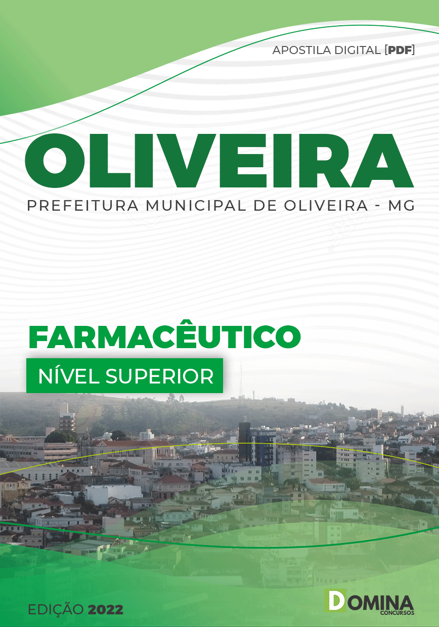 Apostila Digital Pref Oliveira MG 2022 Farmacêutico