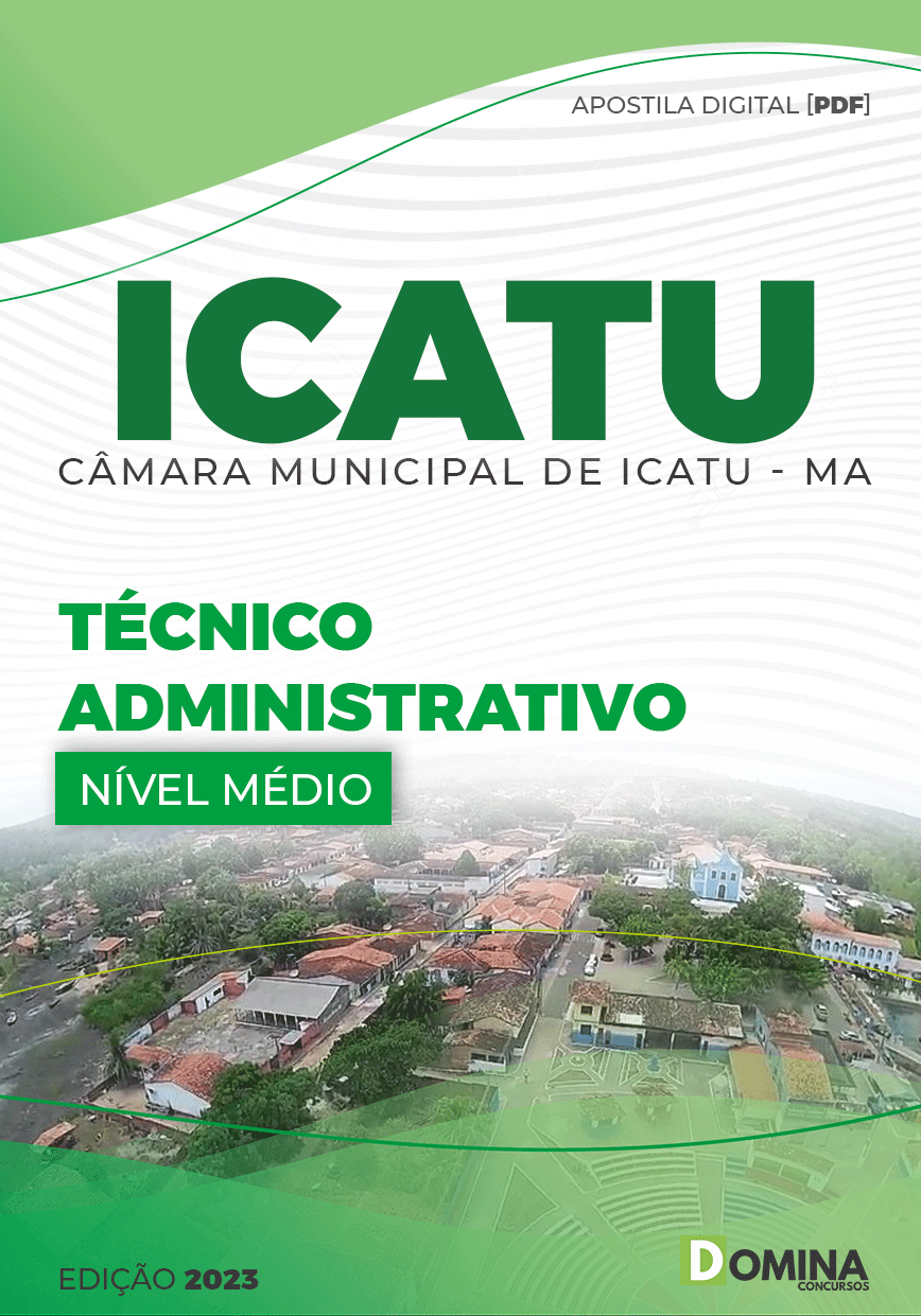 Apostila Câmara Icatu MA 2023 Técnico Administrativo