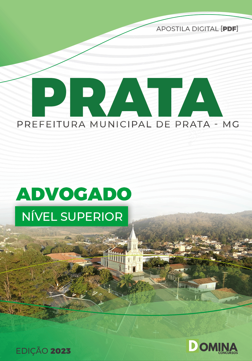 Apostila Digital Concurso Pref Prata MG 2023 Advogado