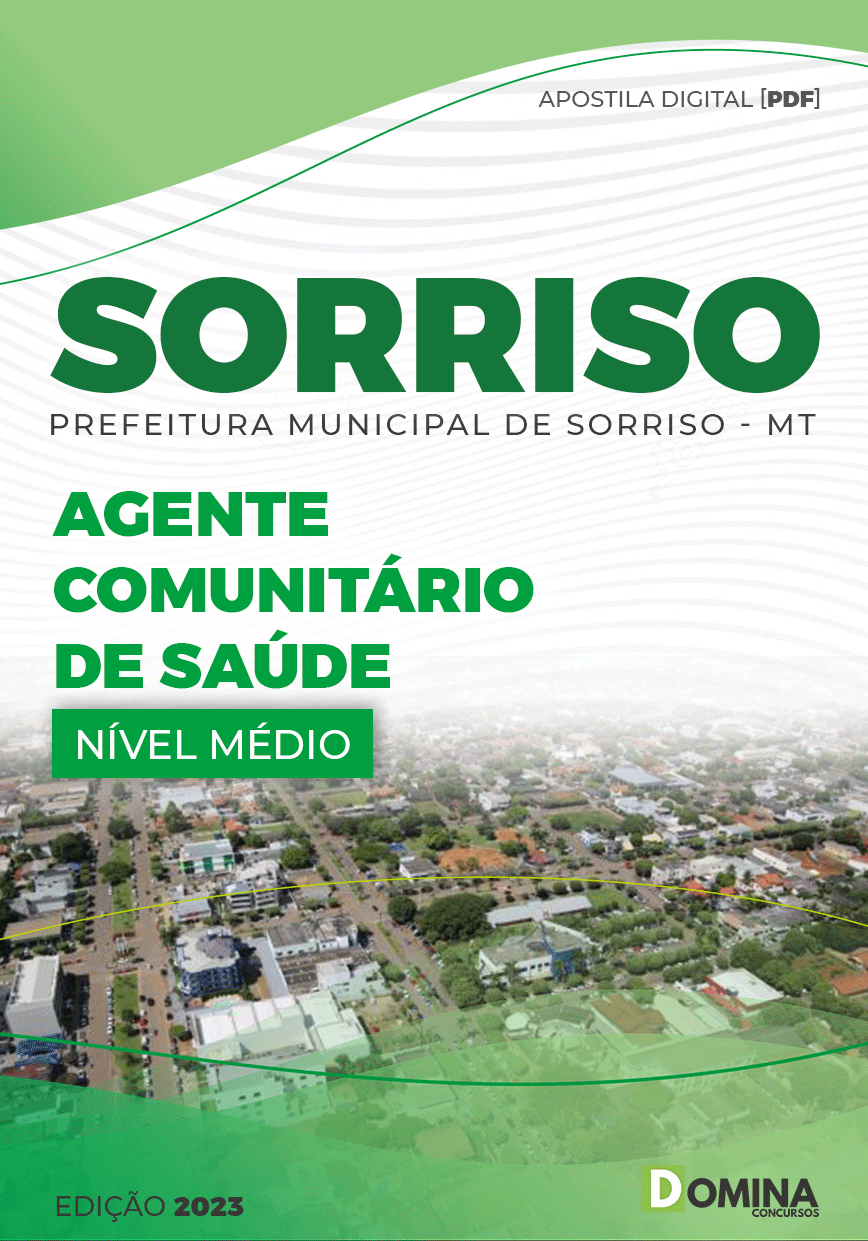 Apostila Pref Sorriso MT 2023 Agente Comunitário Saúde