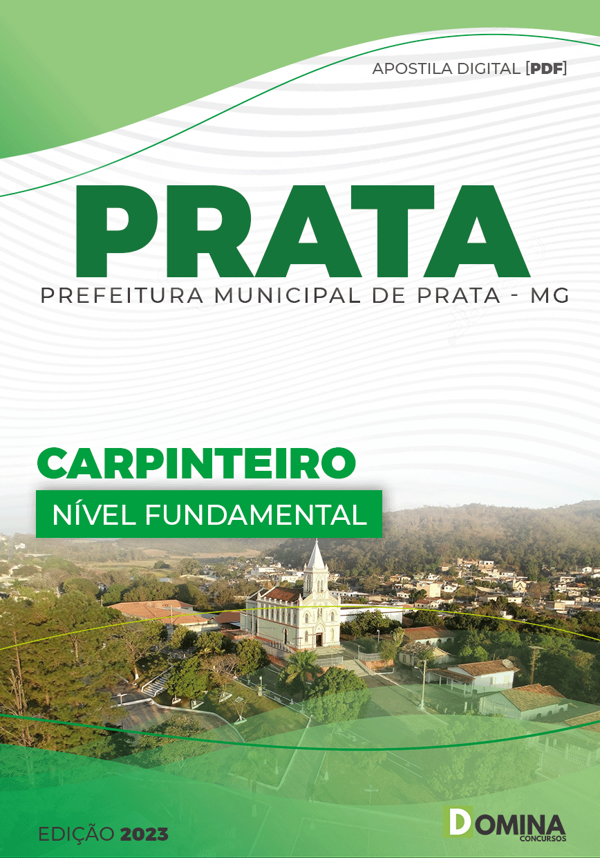 Apostila Concurso Pref Prata MG 2023 Carpinteiro